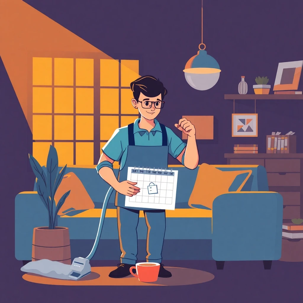Flexible cleaning schedule