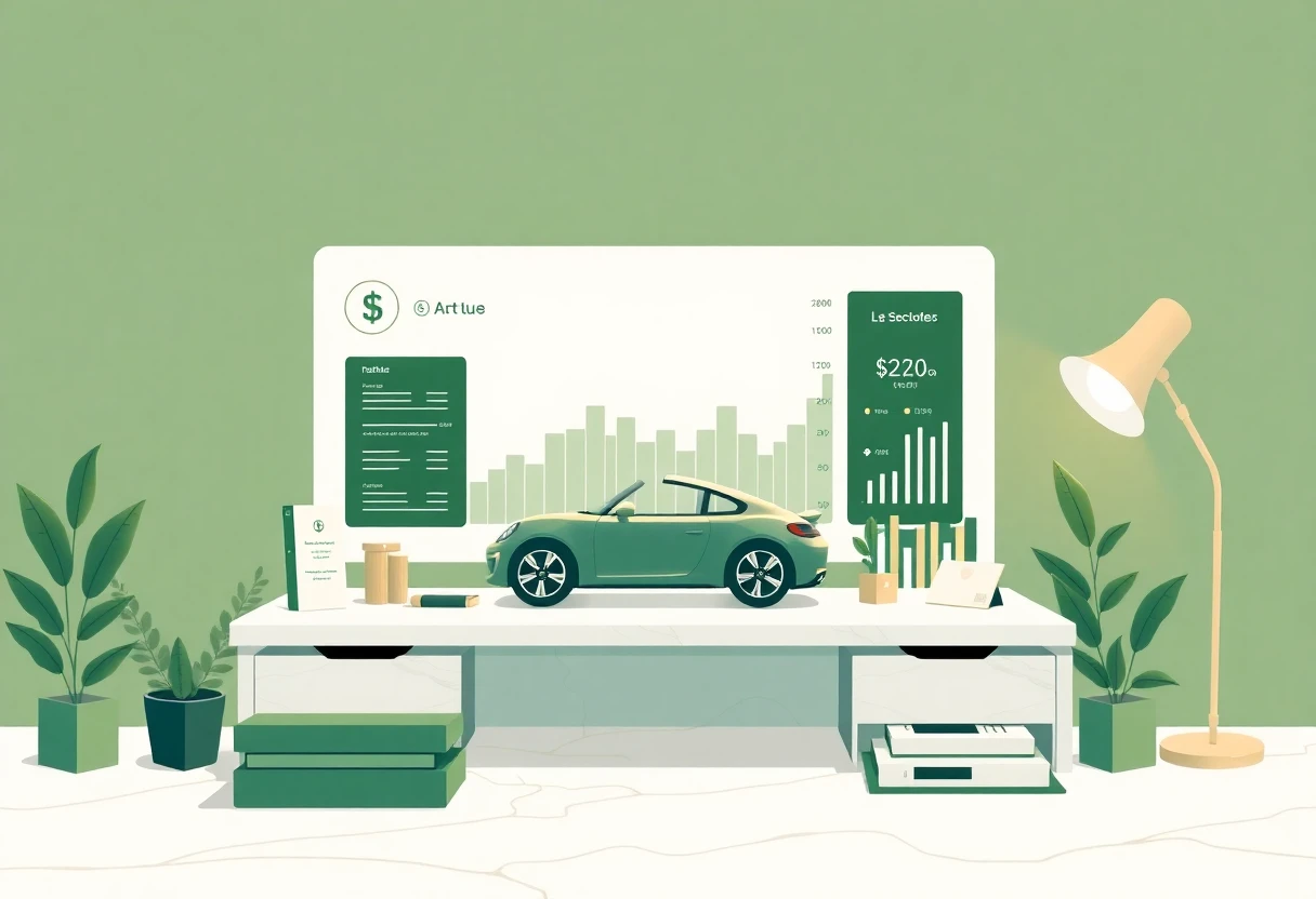 Selección premium de financiamiento de autos