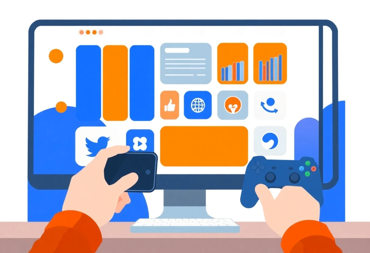 Interacción en redes sociales