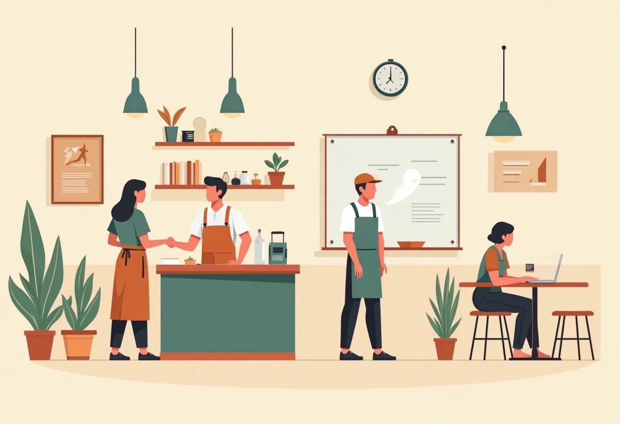 Trabajos en restaurante