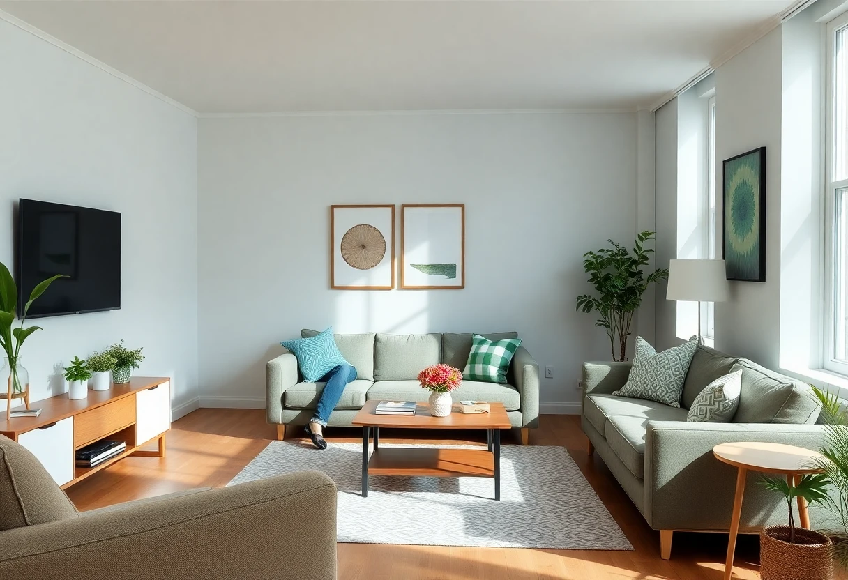 Intérieur d'un appartement urbain