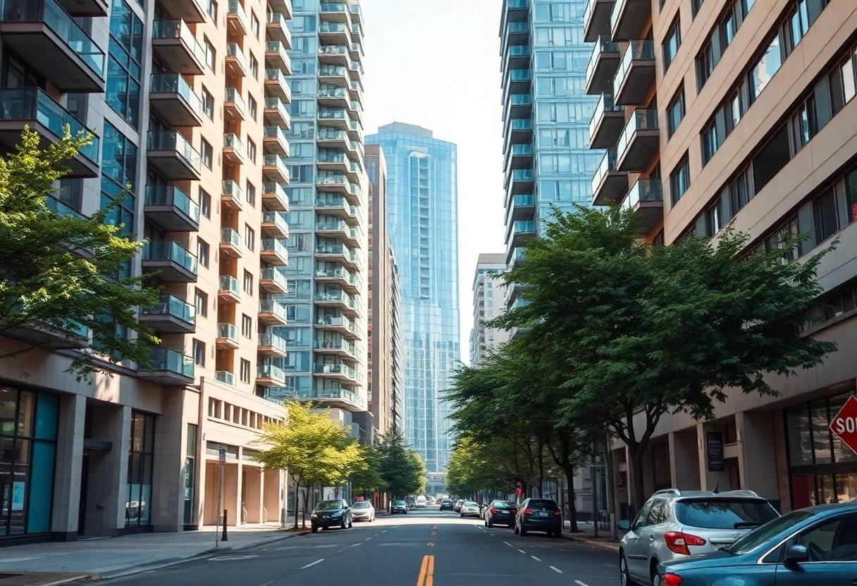 Quartier résidentiel à Vancouver