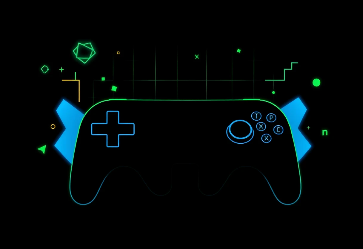 Illustration abstraite des jeux de phonétique