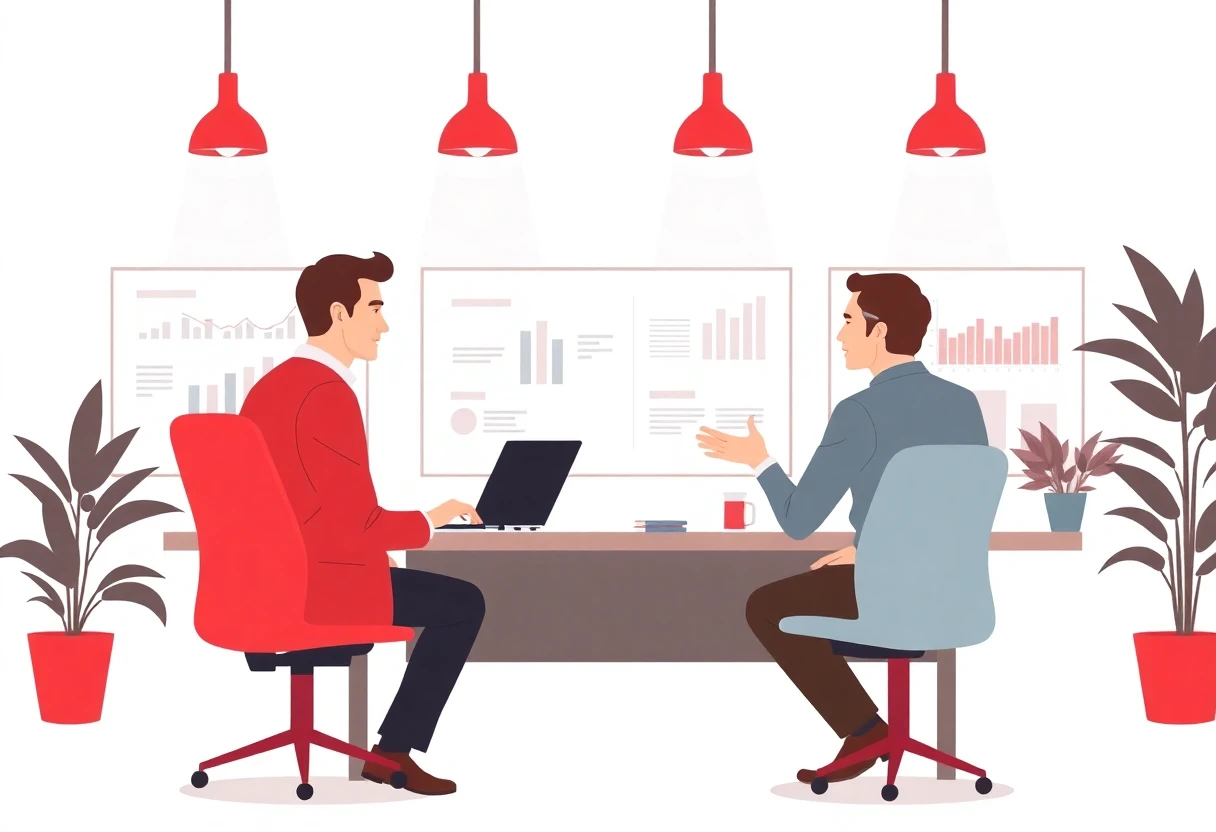 Discussion sur l'évolution professionnelle