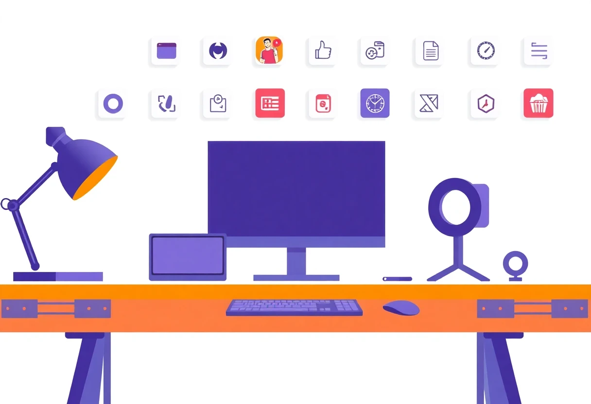 Funcionalidades de aplicaciones de productividad