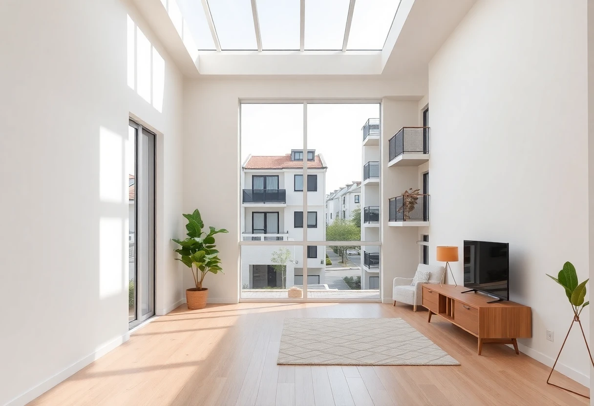 Interior de un condo espacioso