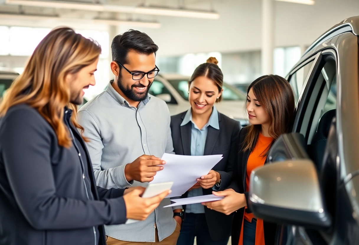 Revisando opciones de crédito automotriz