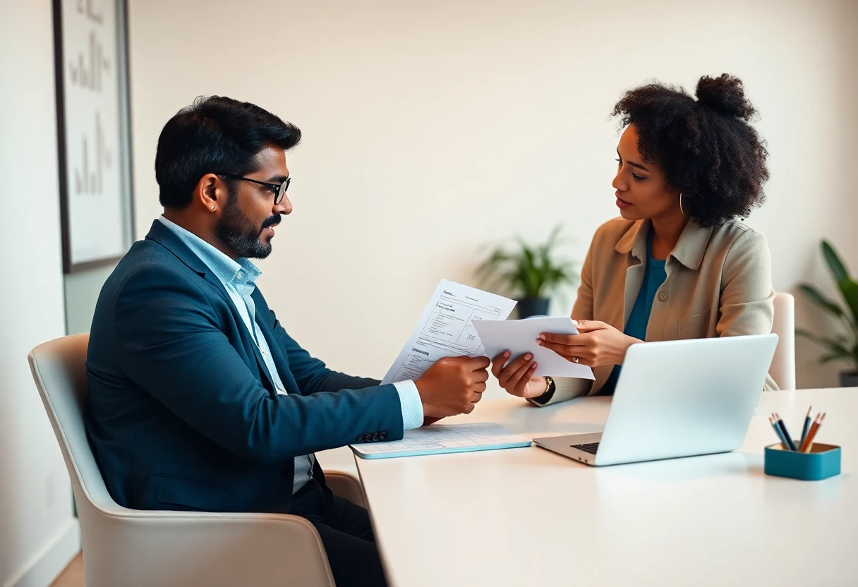 Revisando opciones de crédito personal
