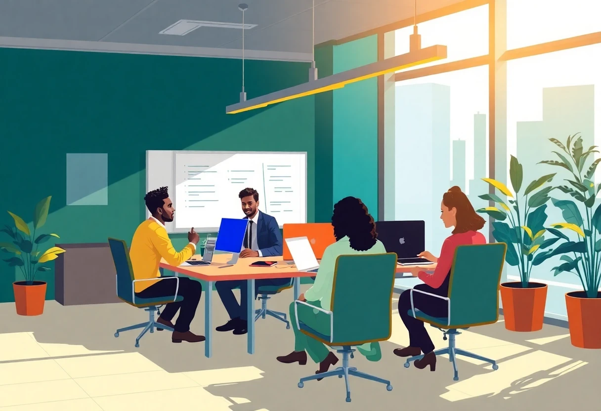 Ambiente laboral en tecnología