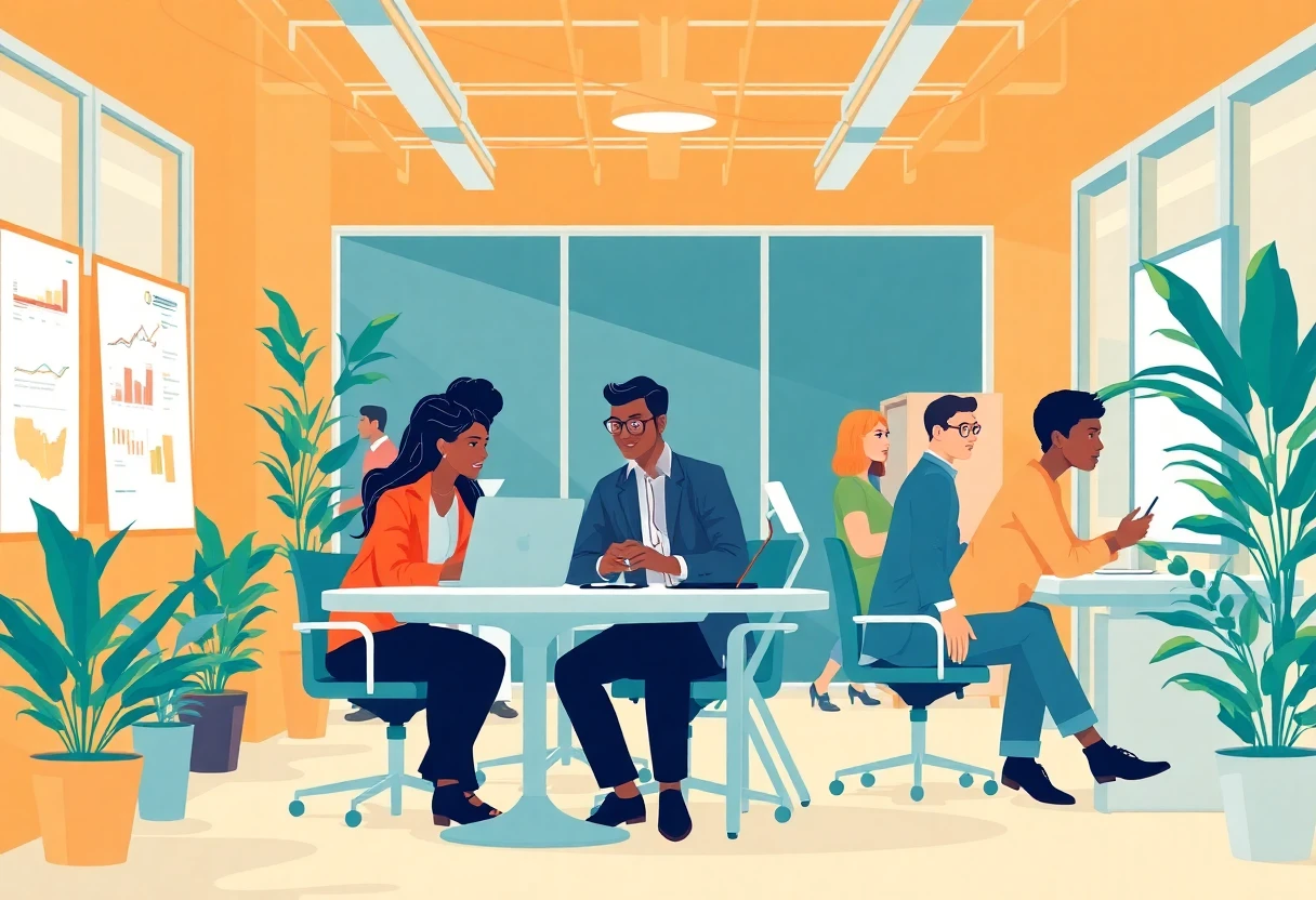Colaboración en el lugar de trabajo