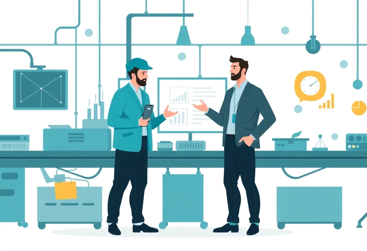 Comparativa de roles en manufactura