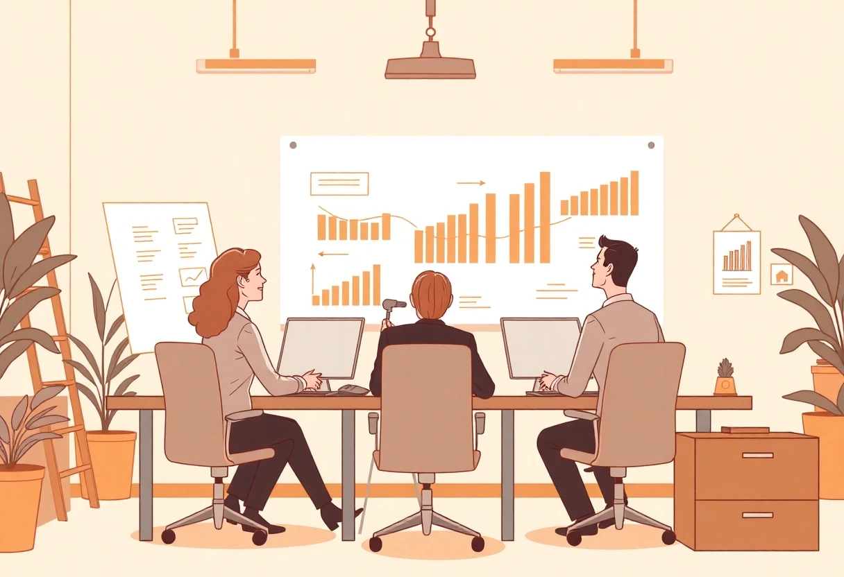 Asesorando en estrategias de ventas
