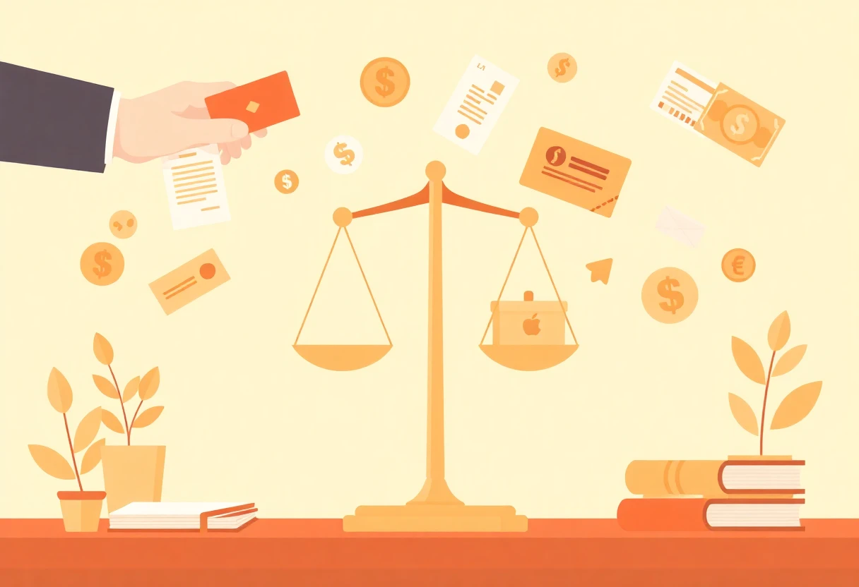 Structured credit building plans