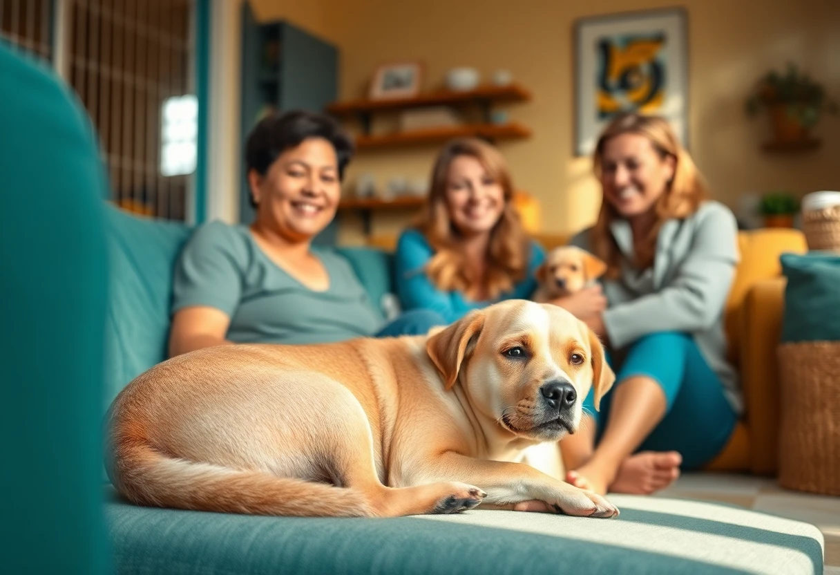 Foster home for dogs