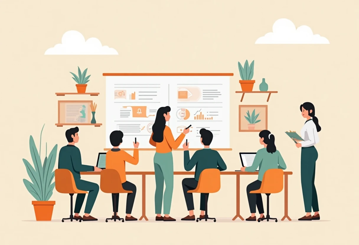 Engaging classroom environment