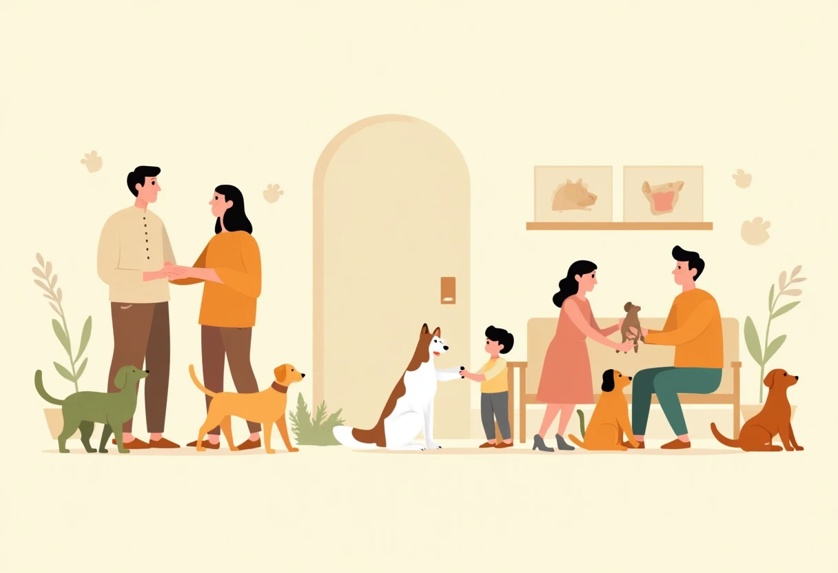 Community engagement at a local animal shelter