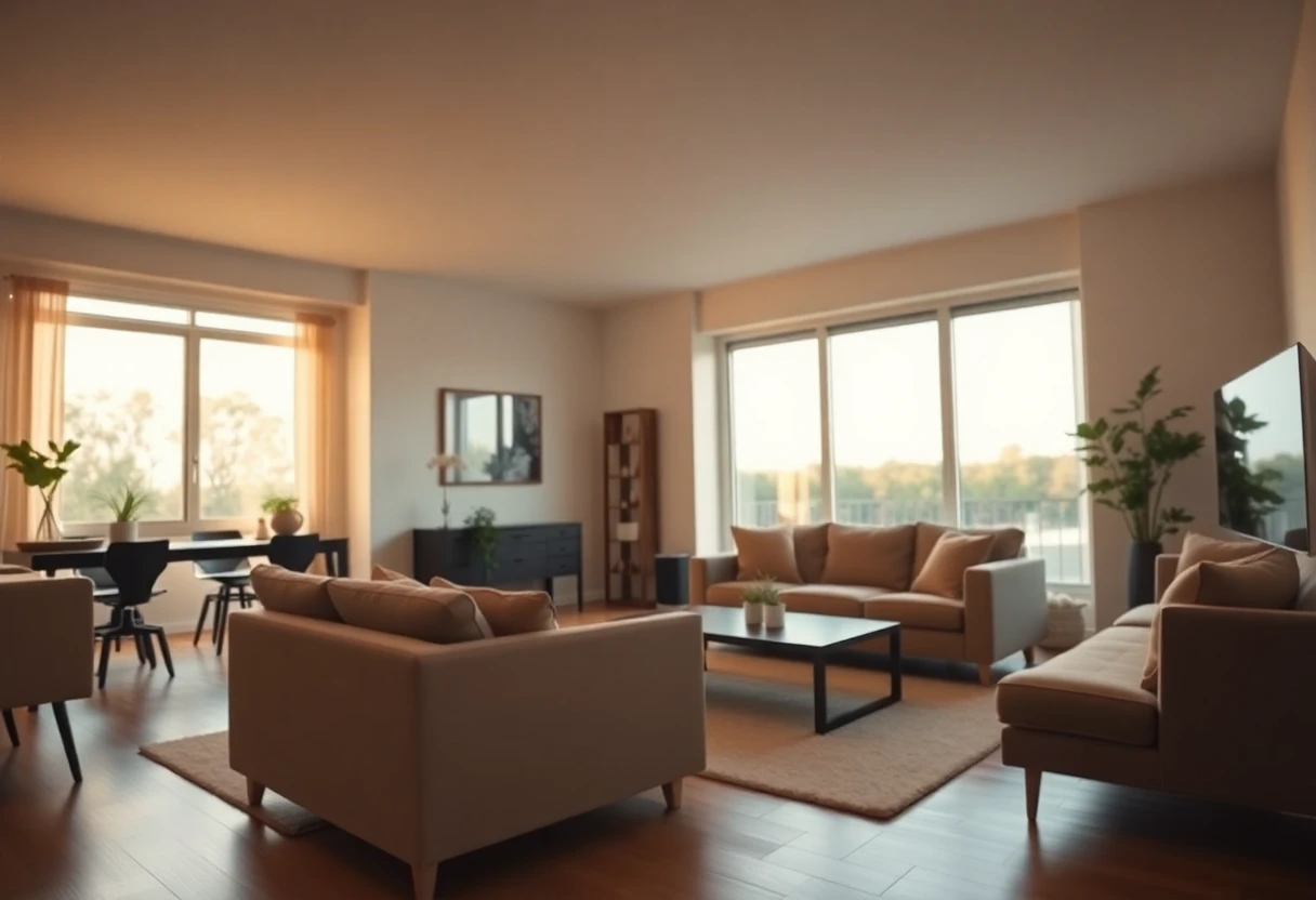 Cozy apartment interior