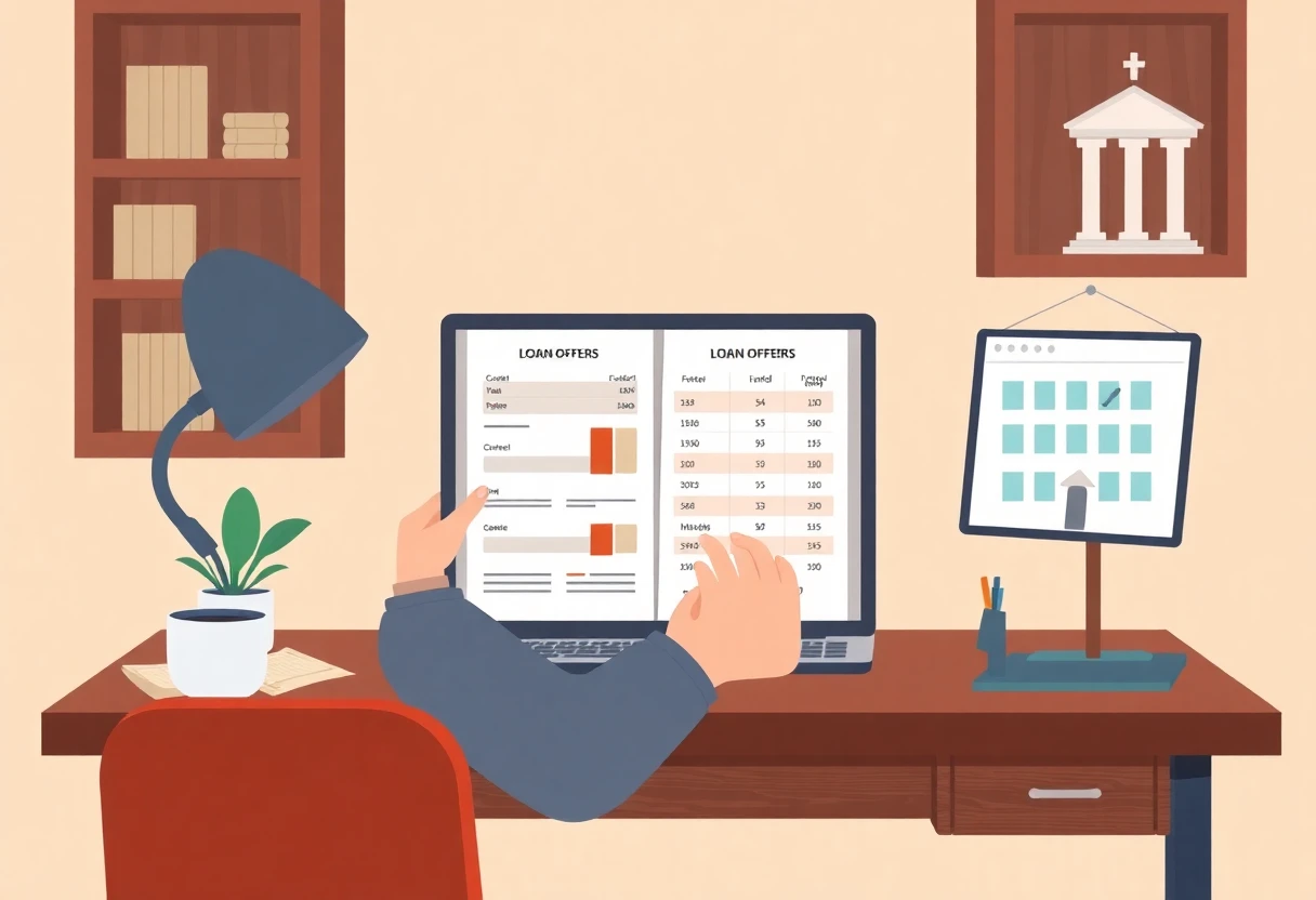 Comparing loan options