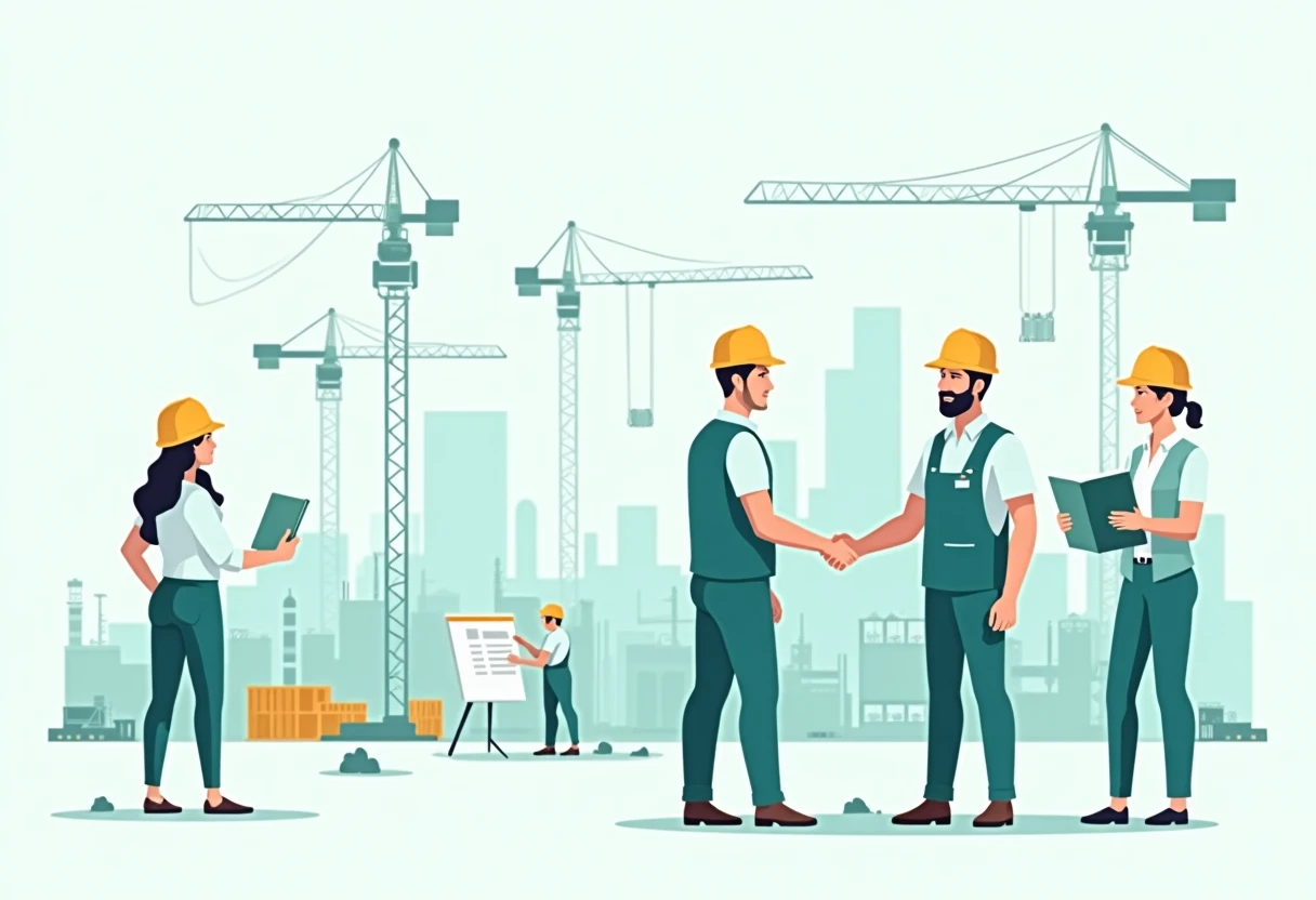Jubail construction site