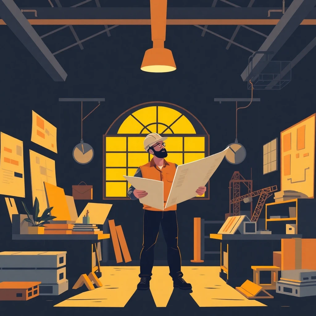Architect at work