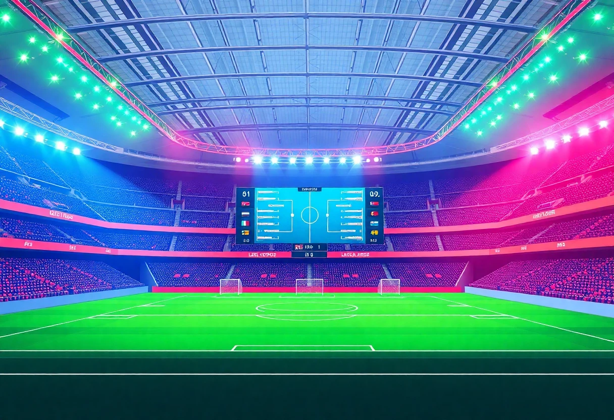 Escenario de la Copa Libertadores