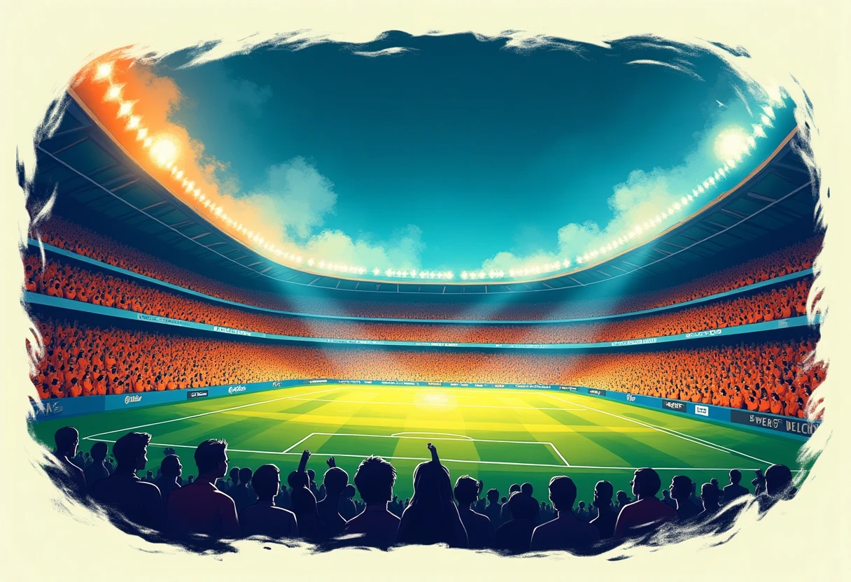 Estadio lleno de energía para la Copa Mundial