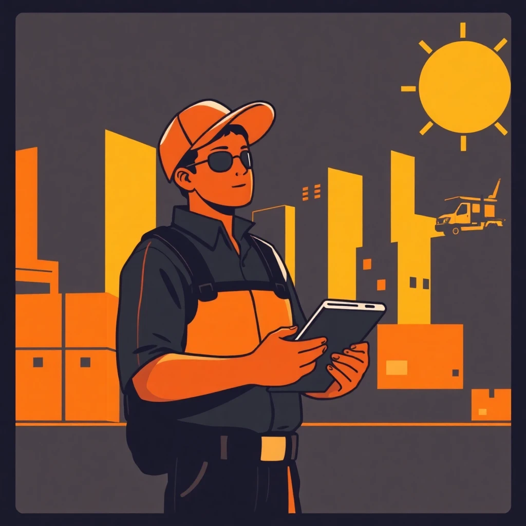 Courier scanning package