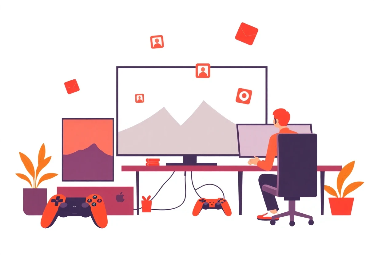 Ilustración de apps de recuperación de fotos
