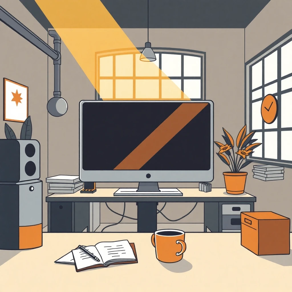 Home office setup
