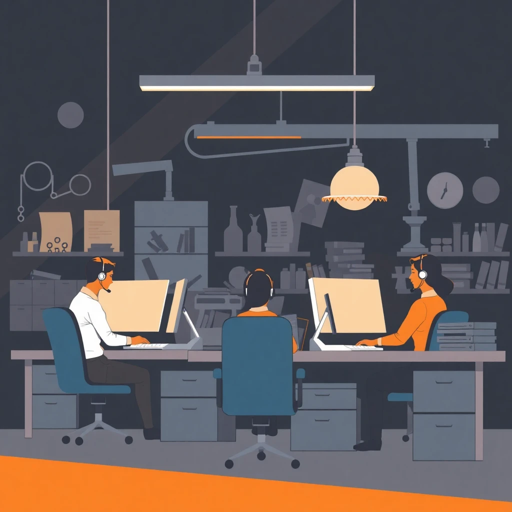 In-office customer service
