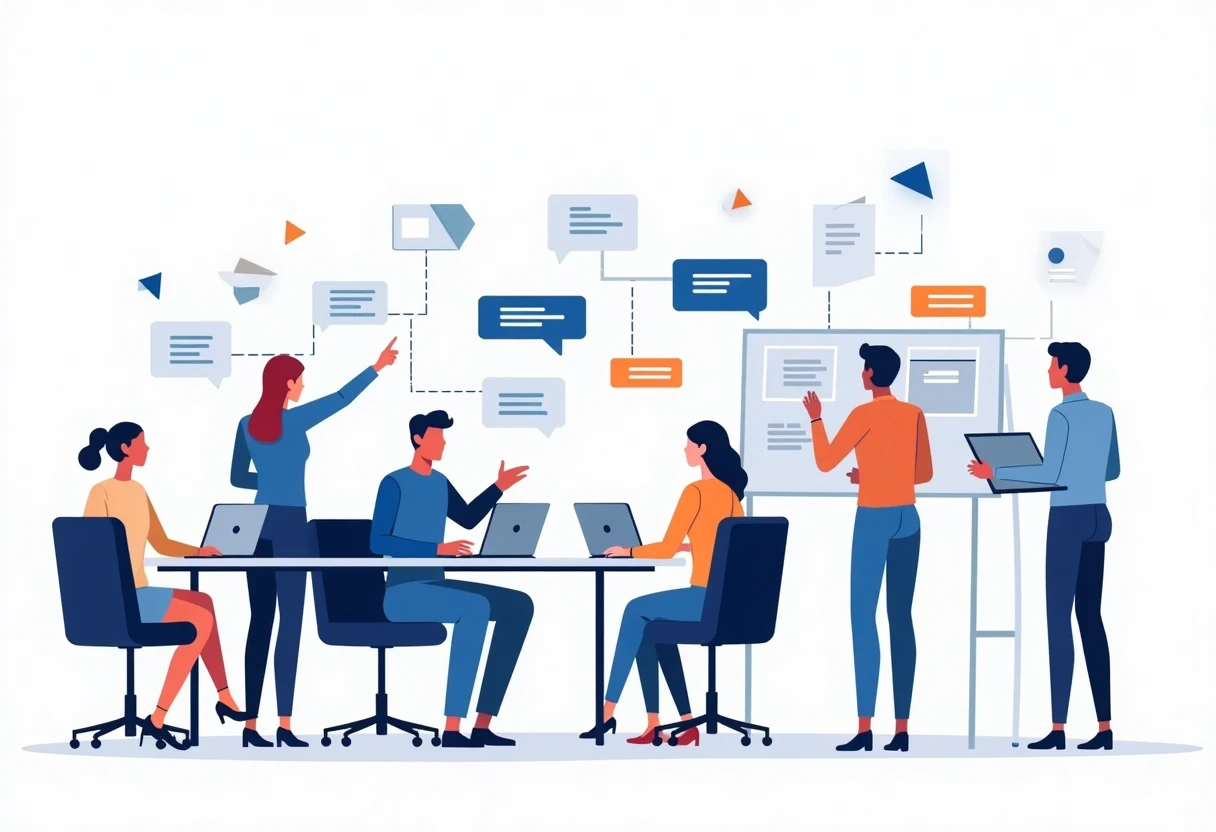 Team collaboration in customer service