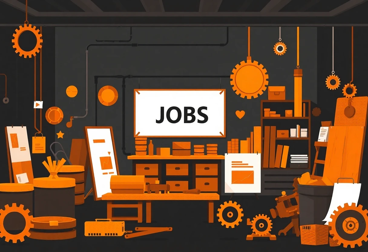 Customer service roles illustration
