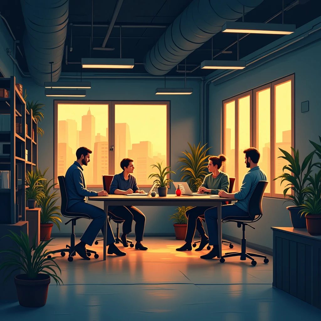 Dynamic office setting