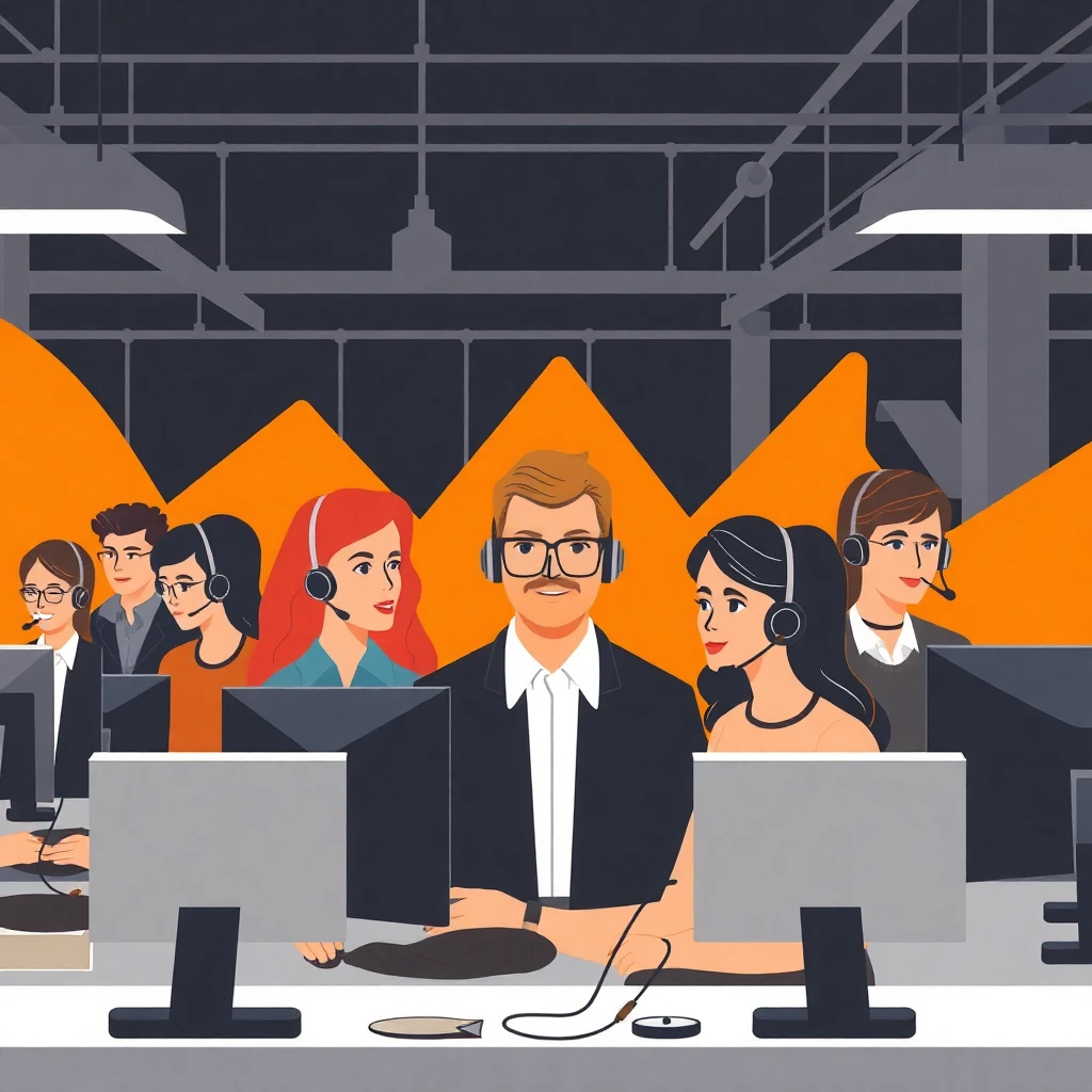 Modern customer service center