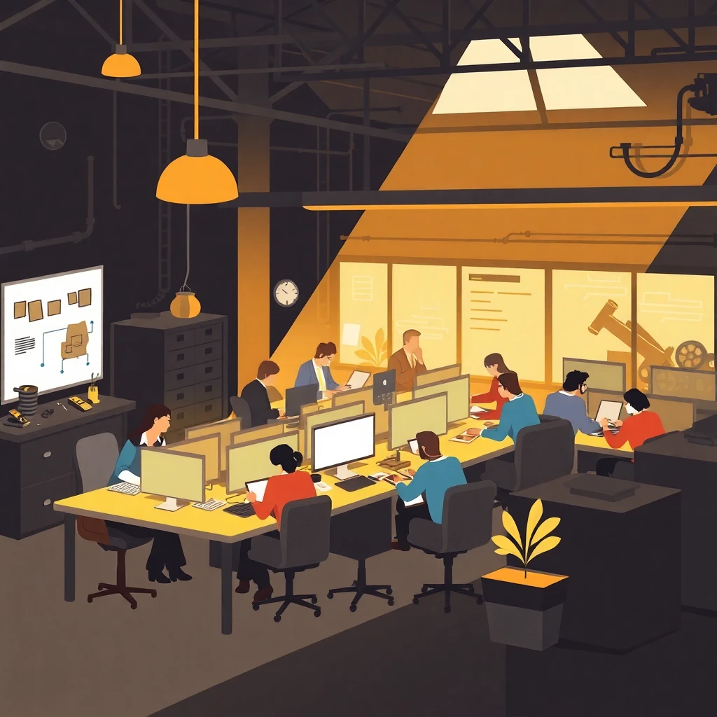 On-site customer support environment