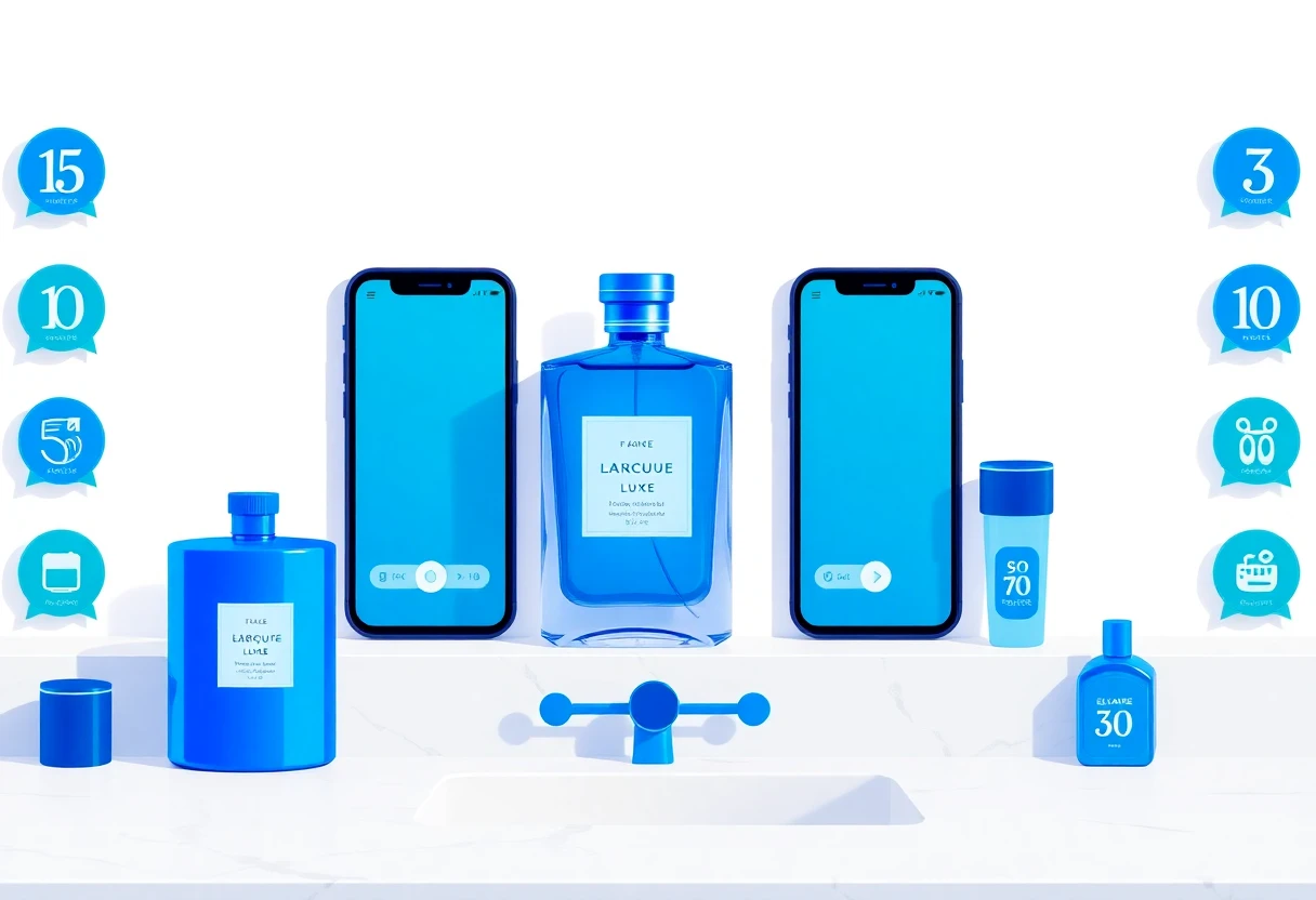 Choix de soins de la peau premium