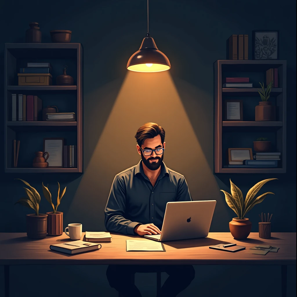 Espacio de trabajo administrativo