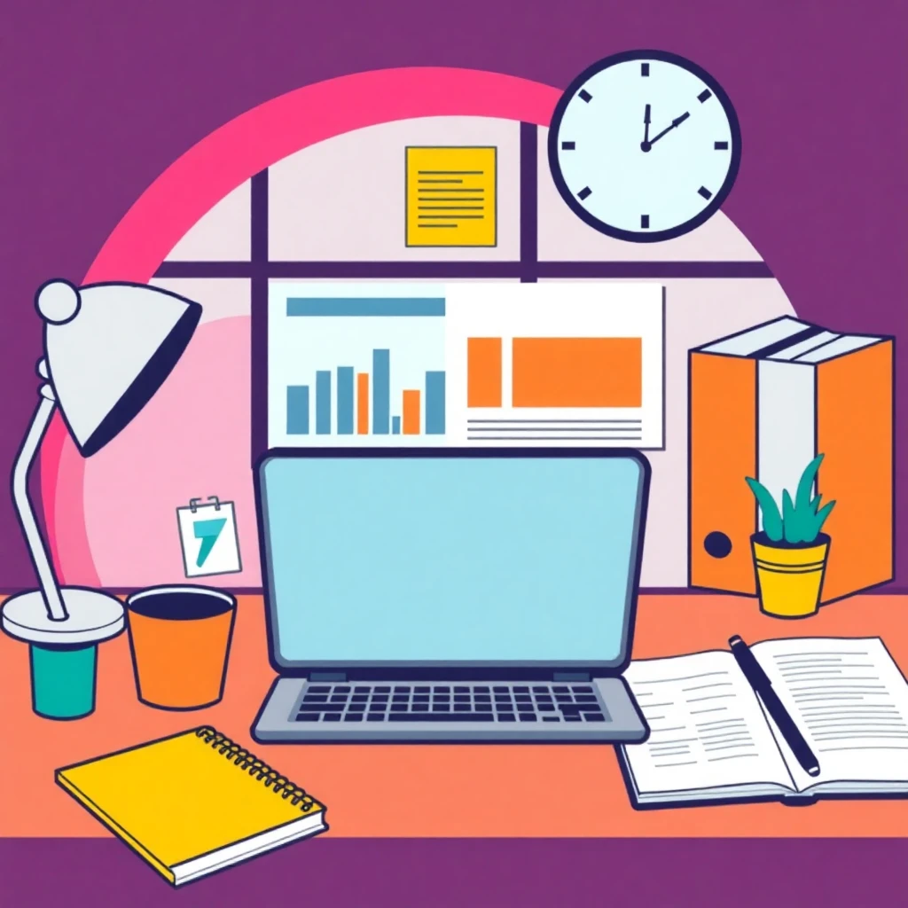 Professional workspace setup