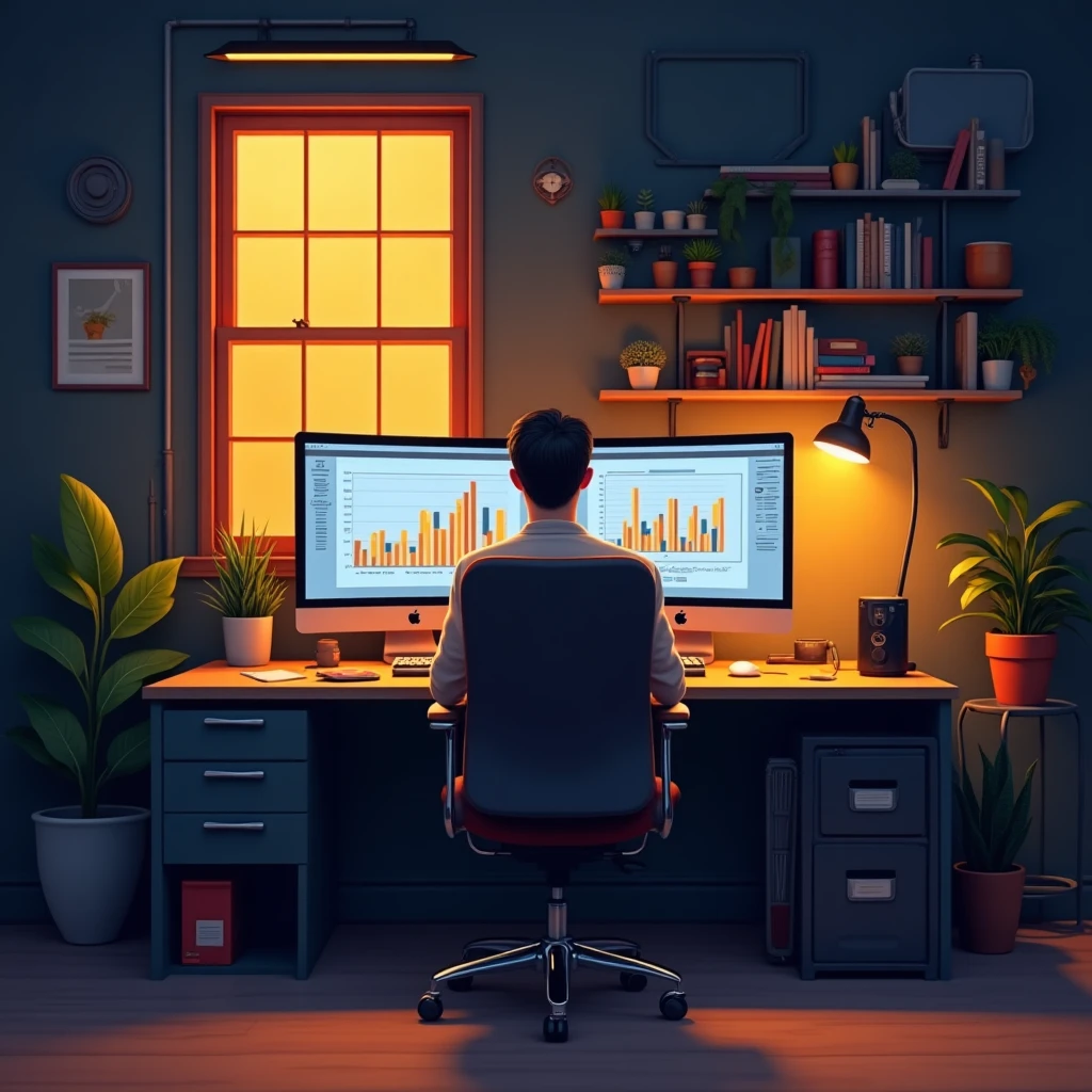 Flexible work setup for data scientists