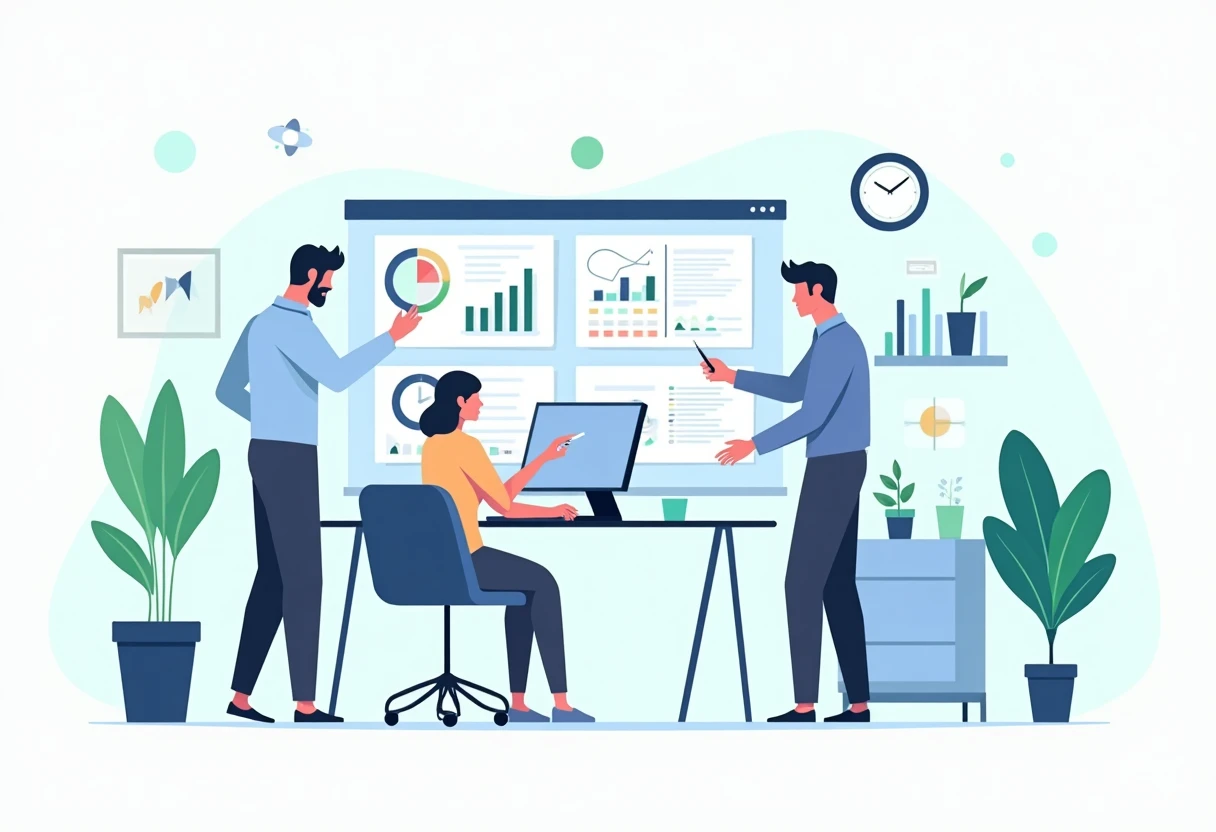 Data engineer in action