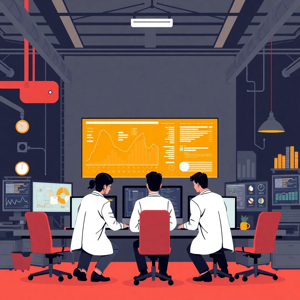Data scientists at work