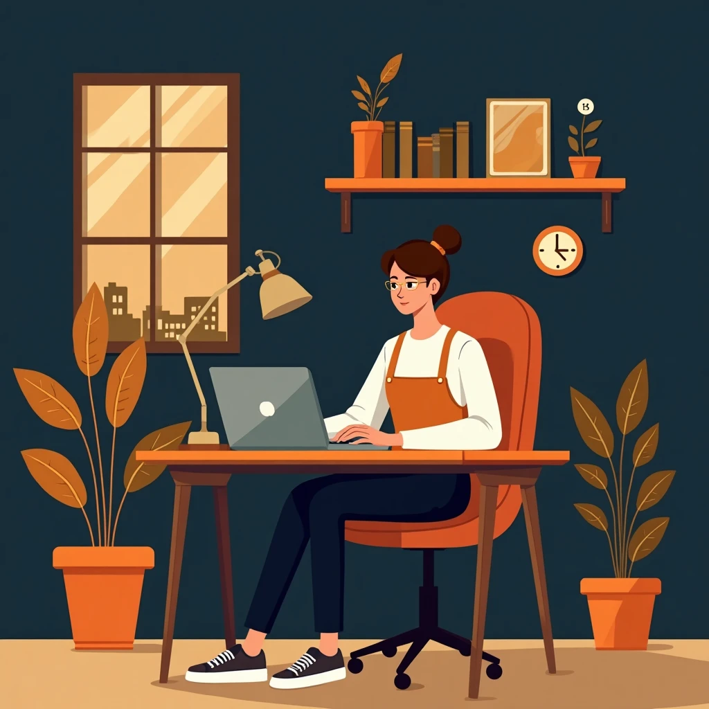 Remote work setting