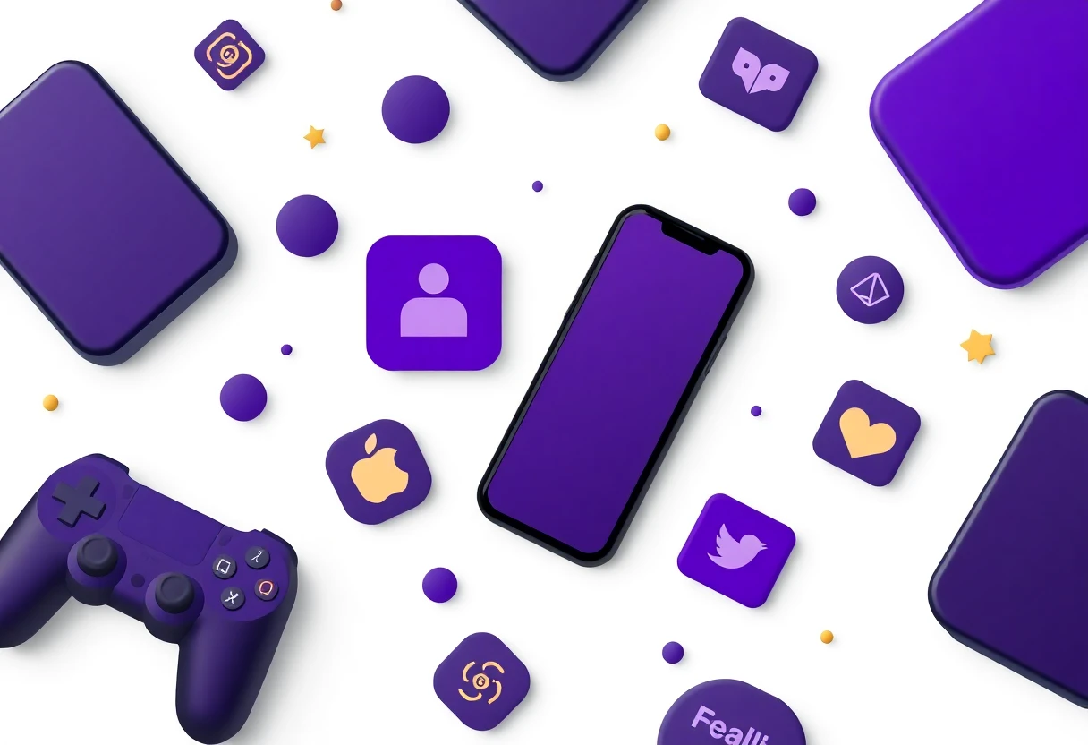 Illustration af top fitnessapps