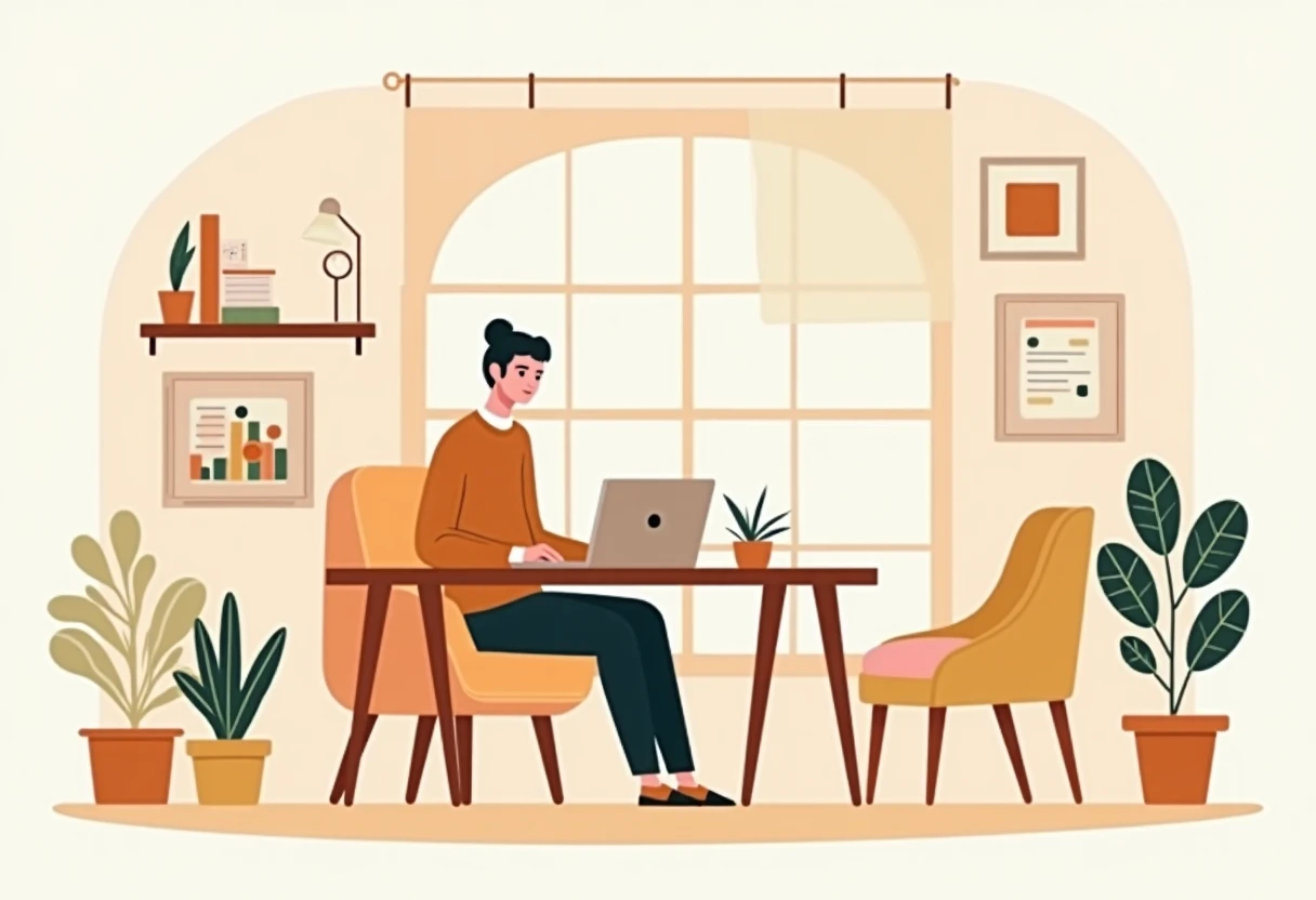 Remote work setting