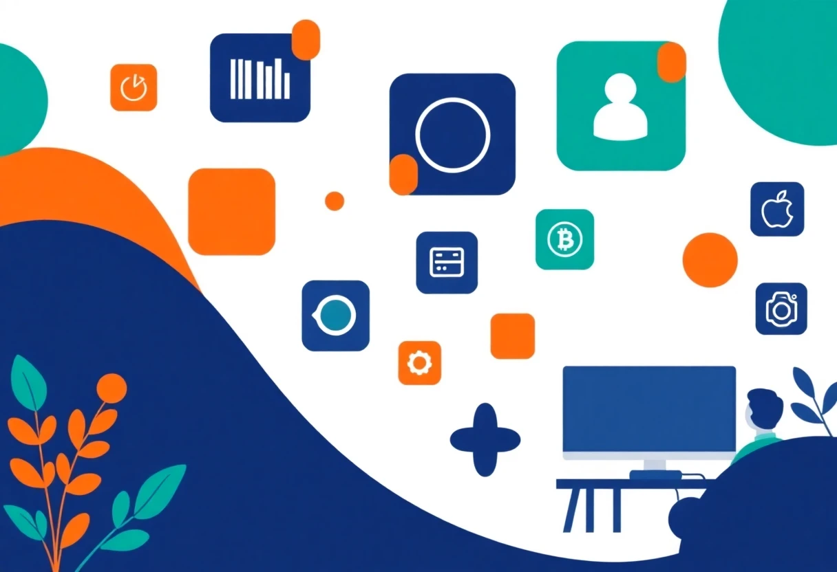 Diverse budgeting app functionalities