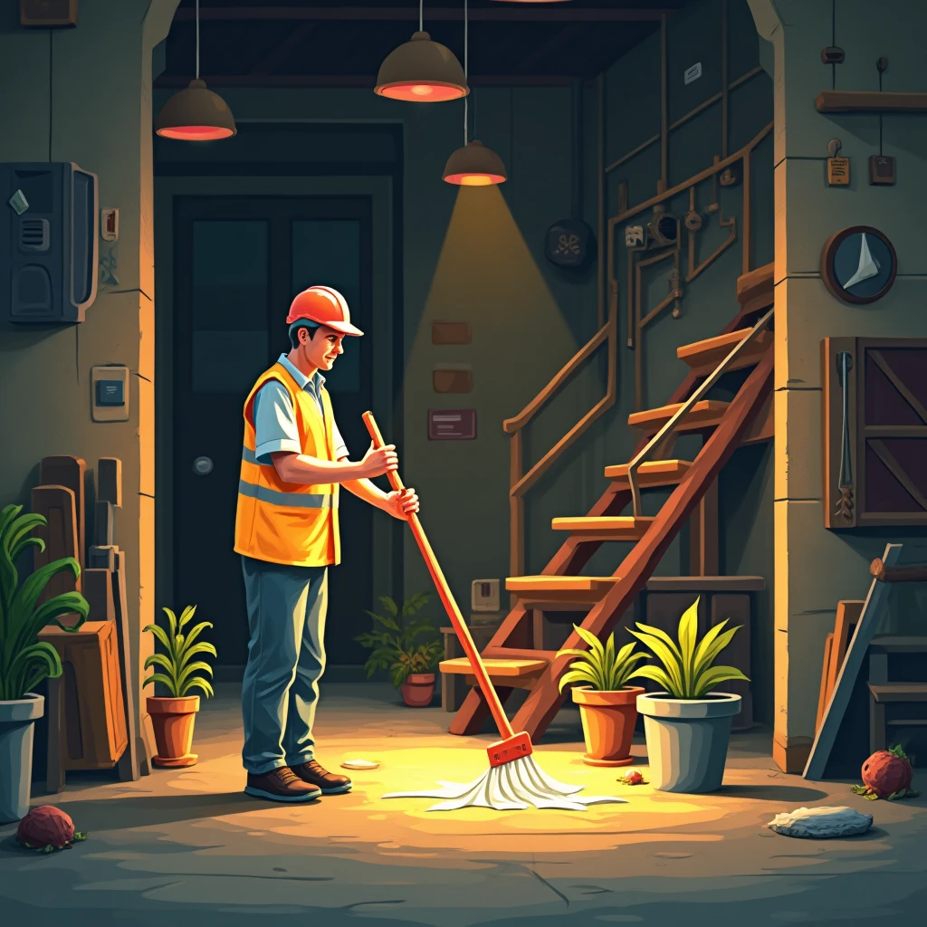 Community-focused cleaning job