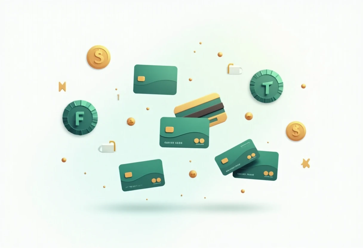 Visual representation of cashback card diversity