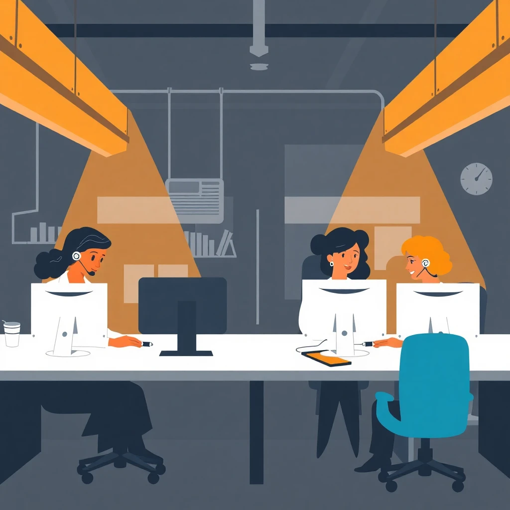 Modern call center