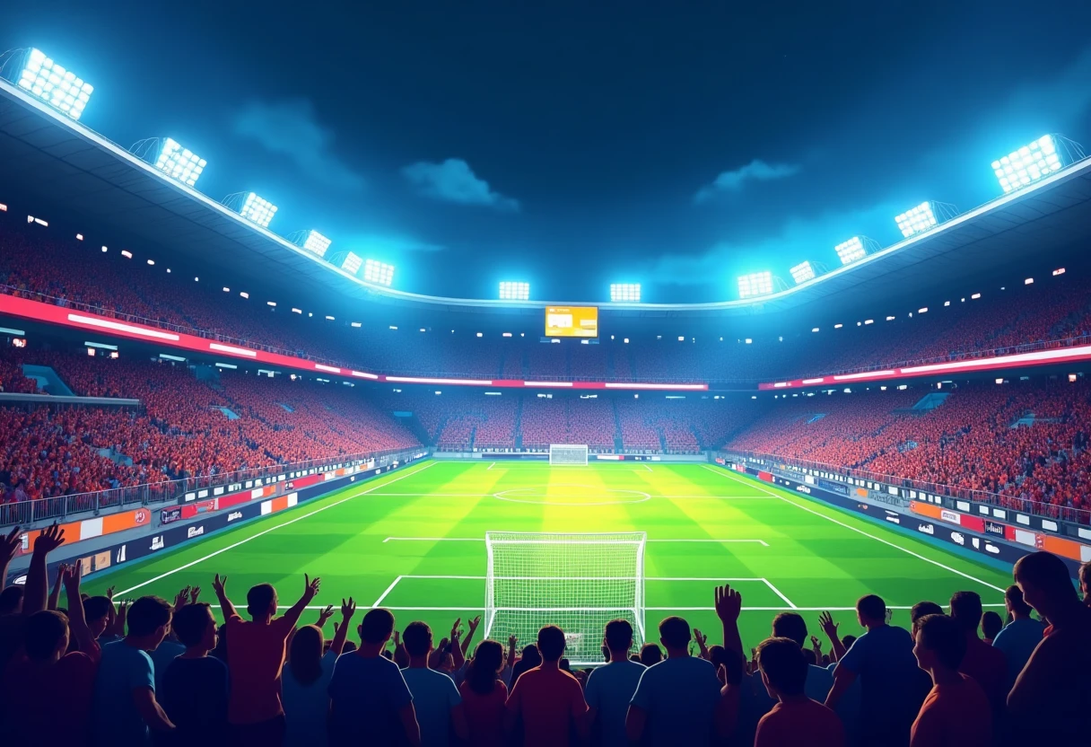 Exciting World Cup atmosphere
