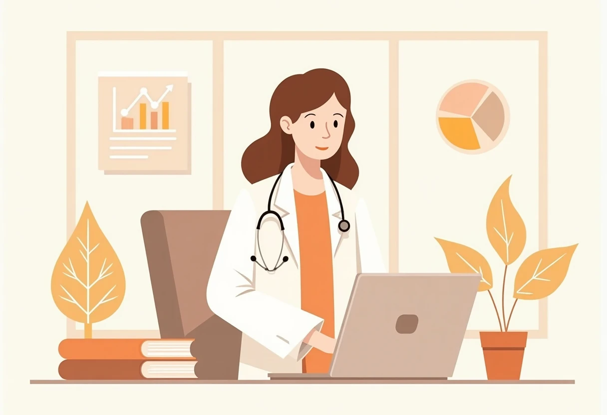 Remote healthcare work setup
